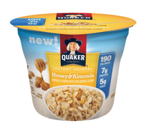 honey & almonds oatmeal